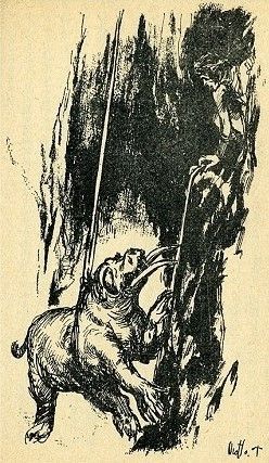 Takebe Motochiro ERB-Mars Covers Art Takebe Motoichiroh, Barsoom 3: The Warlord of Mars, illustration 2, 1965 (1st Edition).