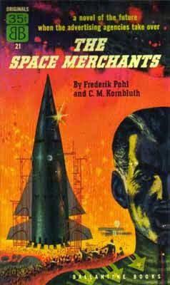 Richard M. Powers's Covers Art Richard Powers, The Space Merchants by Frederik Pohl and C.M. Kornbluth 1953.