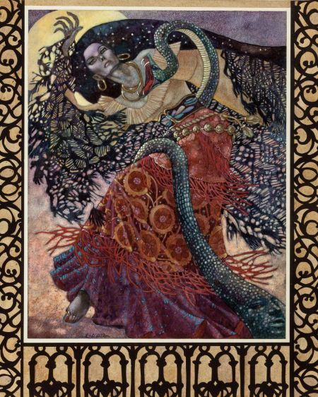 Leo and Diane Dillon's visual Art Pulp, Pulp-like, Digests, and Paperback Art, LEO AND DIANE DILLON (American, b. 1933). Marie Laveau, coverartwork, 1977. Pastel and watercolor on paper. 15 x 16 in.... Image #1 Voodoo priestess from New Orleans