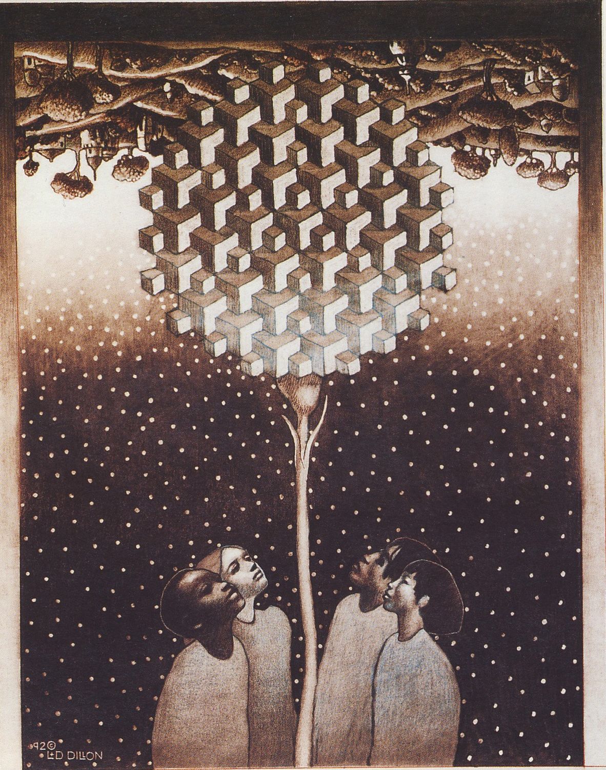 Leo and Diane Dillon's visual Art The Art of Leo and Diane Dillon: Voyages: The 25th World Fantasy Convention Souvenir Book