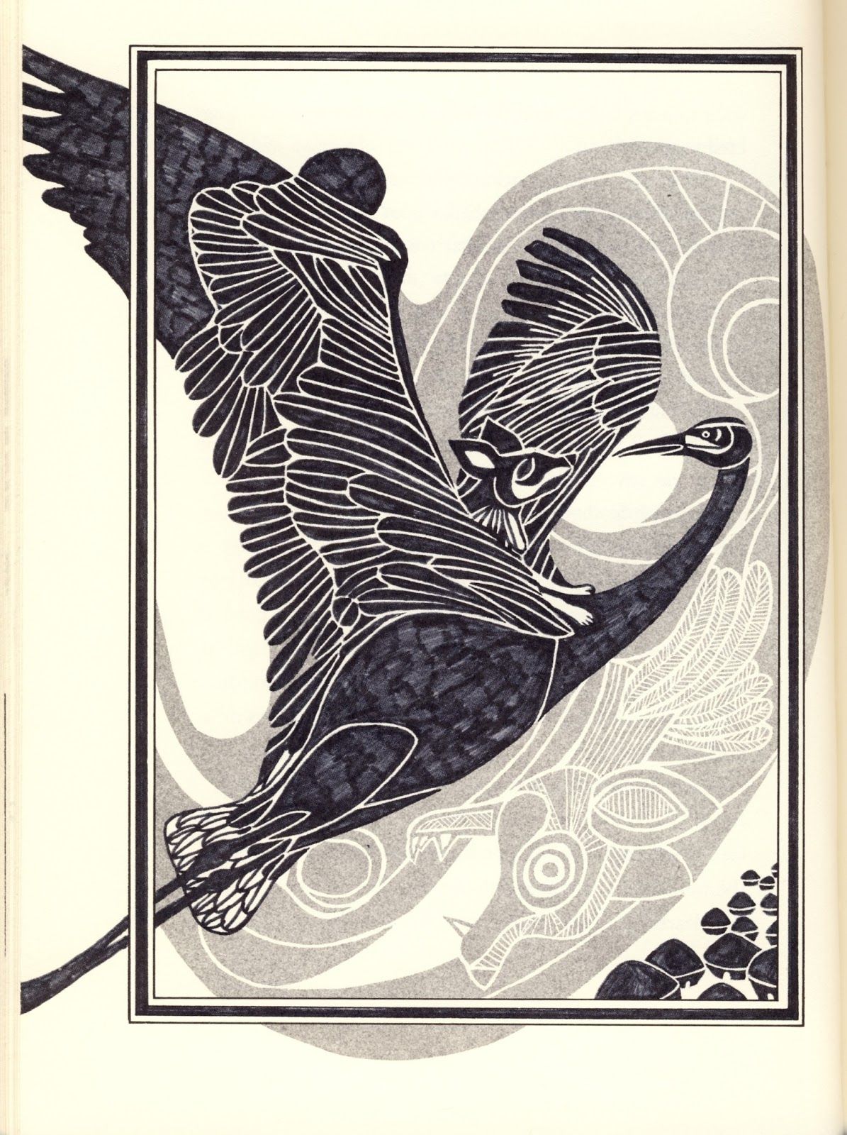 Leo and Diane Dillon's visual Art The Art of Leo and Diane Dillon: March 2011 - love how he's escaping the frame