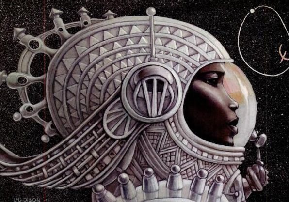 Leo and Diane Dillon's visual Art Goddess Nut... Newt... Astral.Nuuut... Infin.uuut... Celesti.AL Bla.eK MELanin... 13