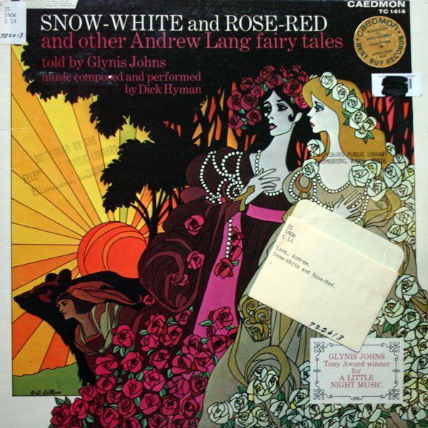 Leo and Diane Dillon's Covers Art The Art of Leo and Diane Dillon: Andrew Lang: Snow White and Rose Red & Other Fairy Tales