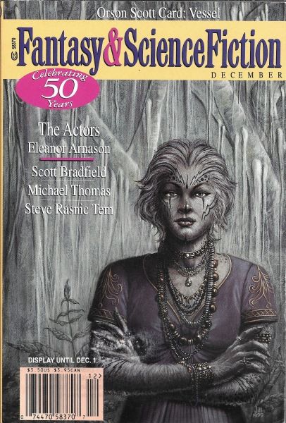 #258 Emsh, F&SF 72-11, illustrating Man's Reach by Anthony Boucher.