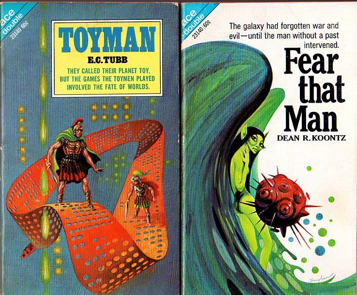 #3 Kelly Freas, Toyman, Ace Double, 1969.