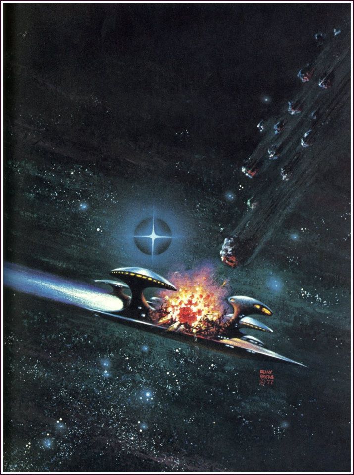 Kelly Freas's visual Art 70s Sci-Fi Art : Photo