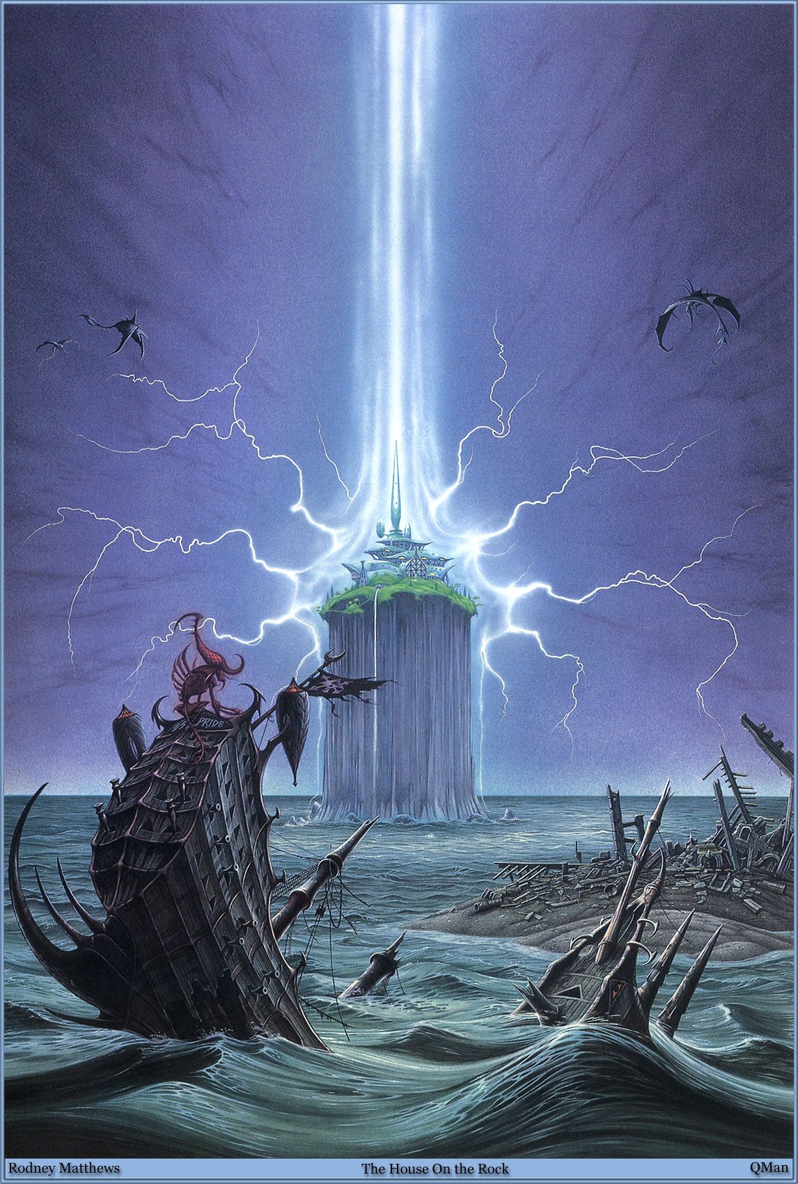 70s Sci-Fi Art: gonzo-sci-fi:  Rodney Mathews