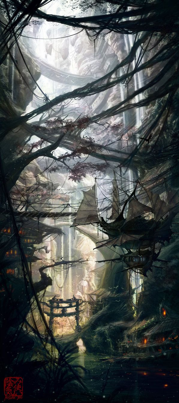 Abyss Toshi - Color by Mitsukai-inki