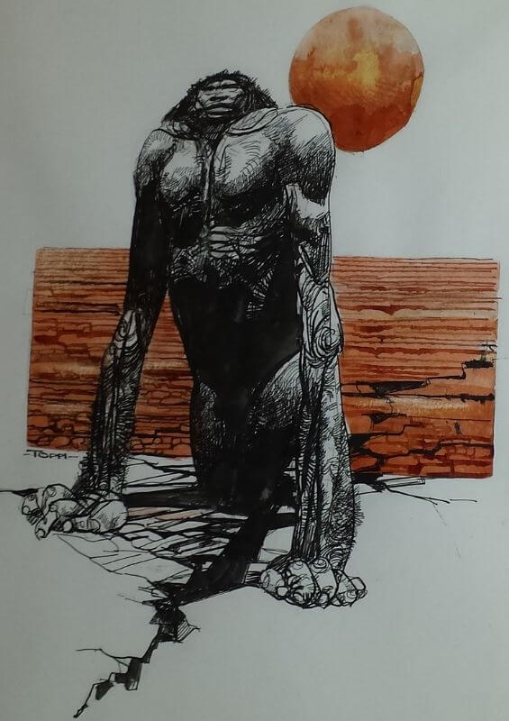 Sergio Toppi's visual Art Africa - Sergio Toppi Comic Art