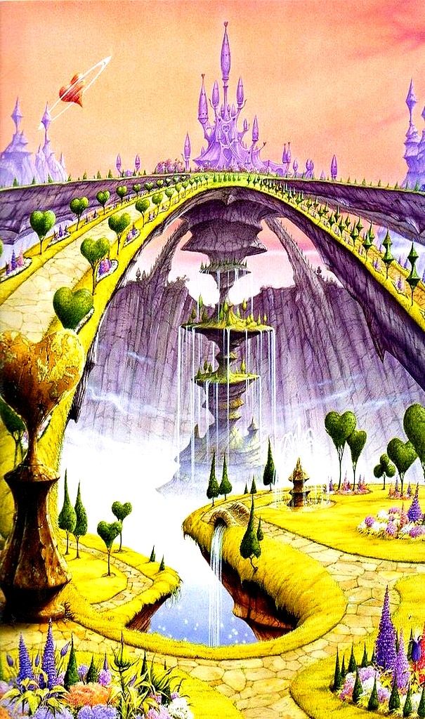 Alice in Wonderland part 1 // Rodney Matthews