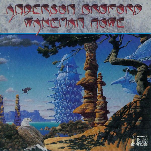 Anderson Bruford Wakeman Howe cover art by Roger Dean