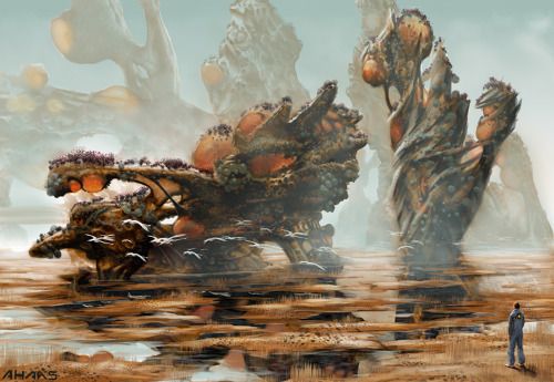 Arthur Haas's Visionary Art Arthur Haas. Click for image.