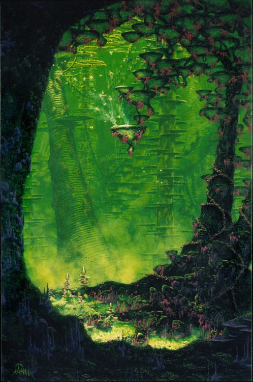 Arthur Haas's Visionary Art Arthur Haas, Seed pods.