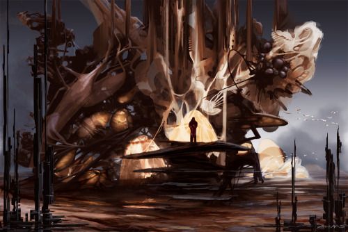 Arthur Haas's Visionary Art Arthur Haas, The Stage.