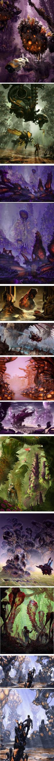 Arthur Haas's Visionary Art Arthur Haas, concept art and illustration