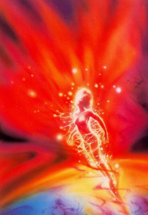 Bob Eggleton's visual Art BOB EGGLETON - art for Flux by Stephen Baxter - 1995 HarperPrism