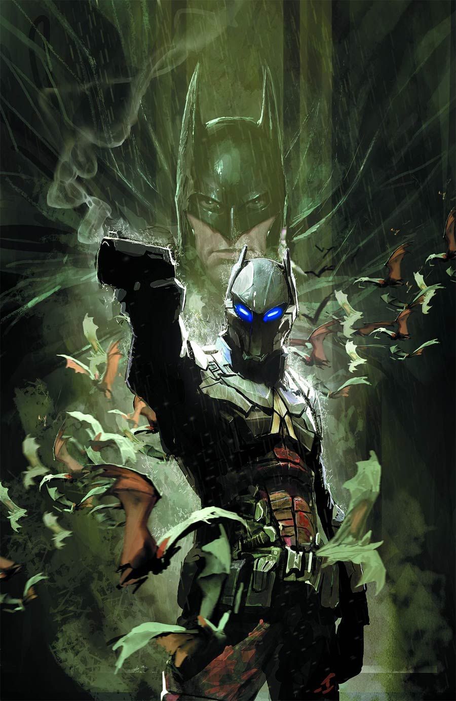 Stjepan Šejić's visual Art Batman Arkham Knight Genesis #1 Cover by Stjepan Sejic