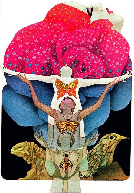 Leo and Diane Dillon's visual Art Beginnings-Leo & Diane Dillon by Gemini Rising, via Flickr