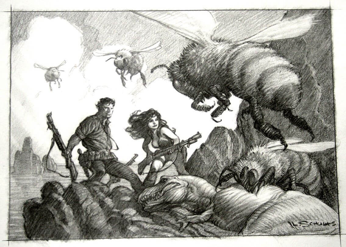 Mark Schultz's visual Art Blog sobre ilustración y fotografía