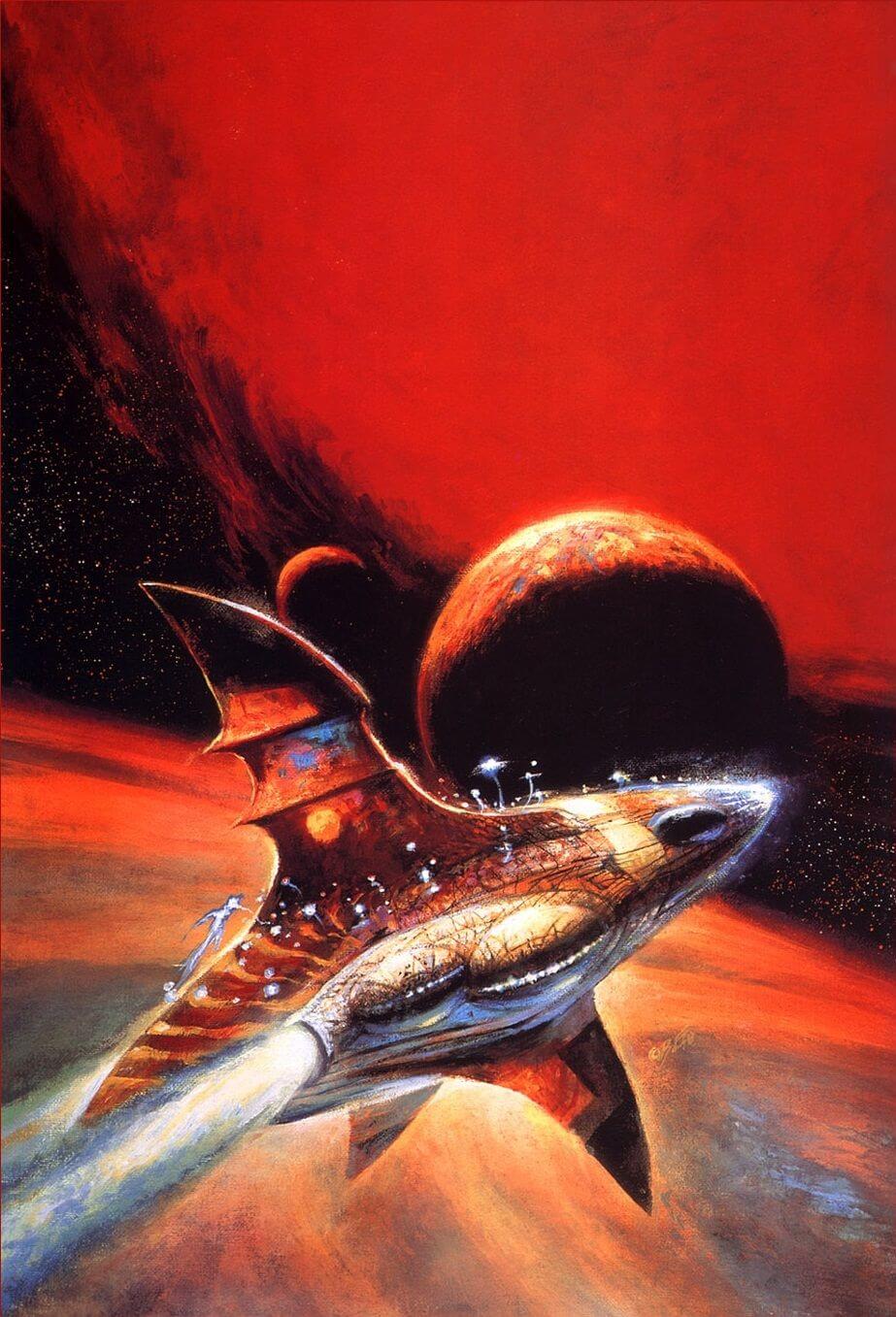 Bob Eggleton's visual Art Bob Eggleton - Cover for Vacuum Diagrams by Stephen Baxter