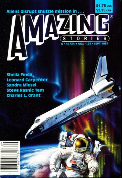 Ed Valigursky Amazing Stories Covers Art Bob Eggleton, Amazing Stories 87-09.