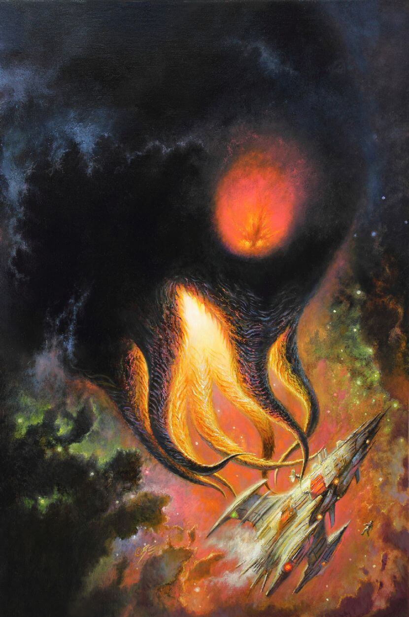 Bob Eggleton's visual Art Bob Eggleton, In space no one can hear you scream, 2013