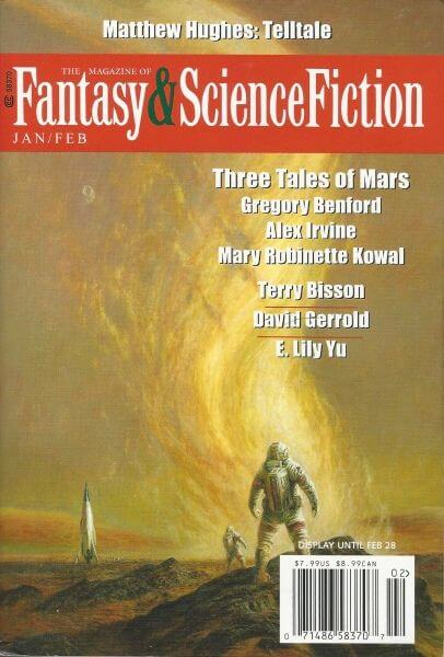 Bob Eggleton's visual Art Bob Eggleton, Martian Vortex, F&SF 2016-01/02.