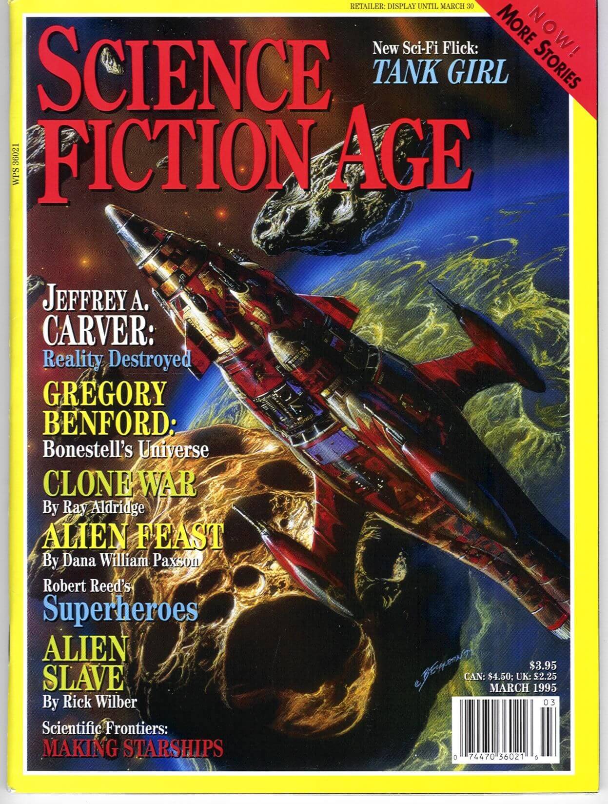 Bob Eggleton's visual Art Bob Eggleton, SF Age 95-03.