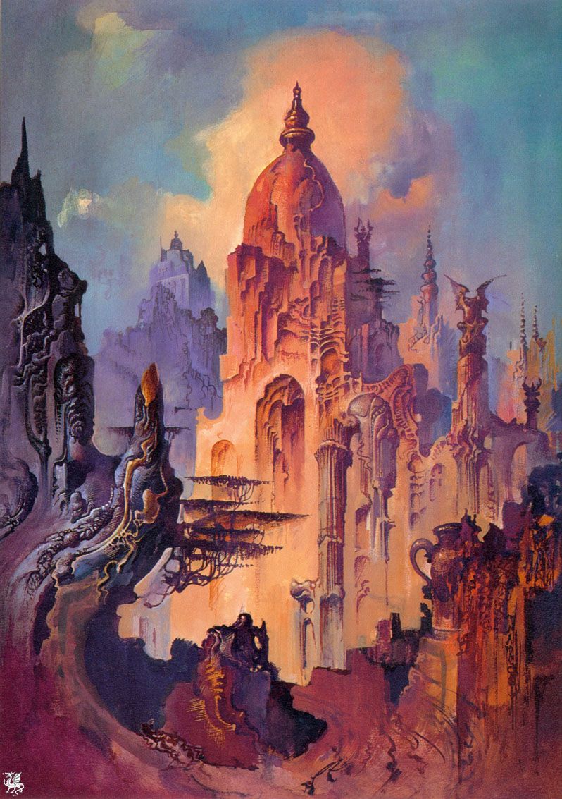 Bruce Pennington, Forest Temple, private work 1985.