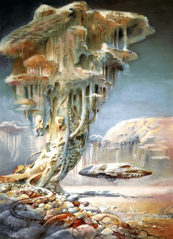 Bruce Pennington, Fungus Gigantica, private work 1990.