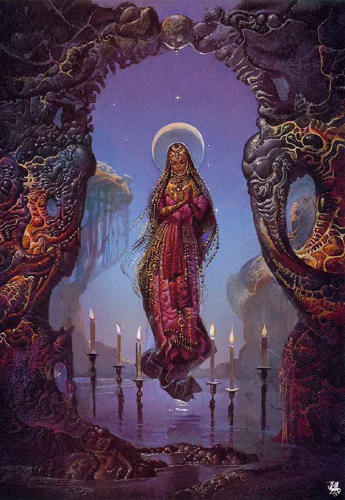 Bruce Pennington, Laghima, private work 1986.