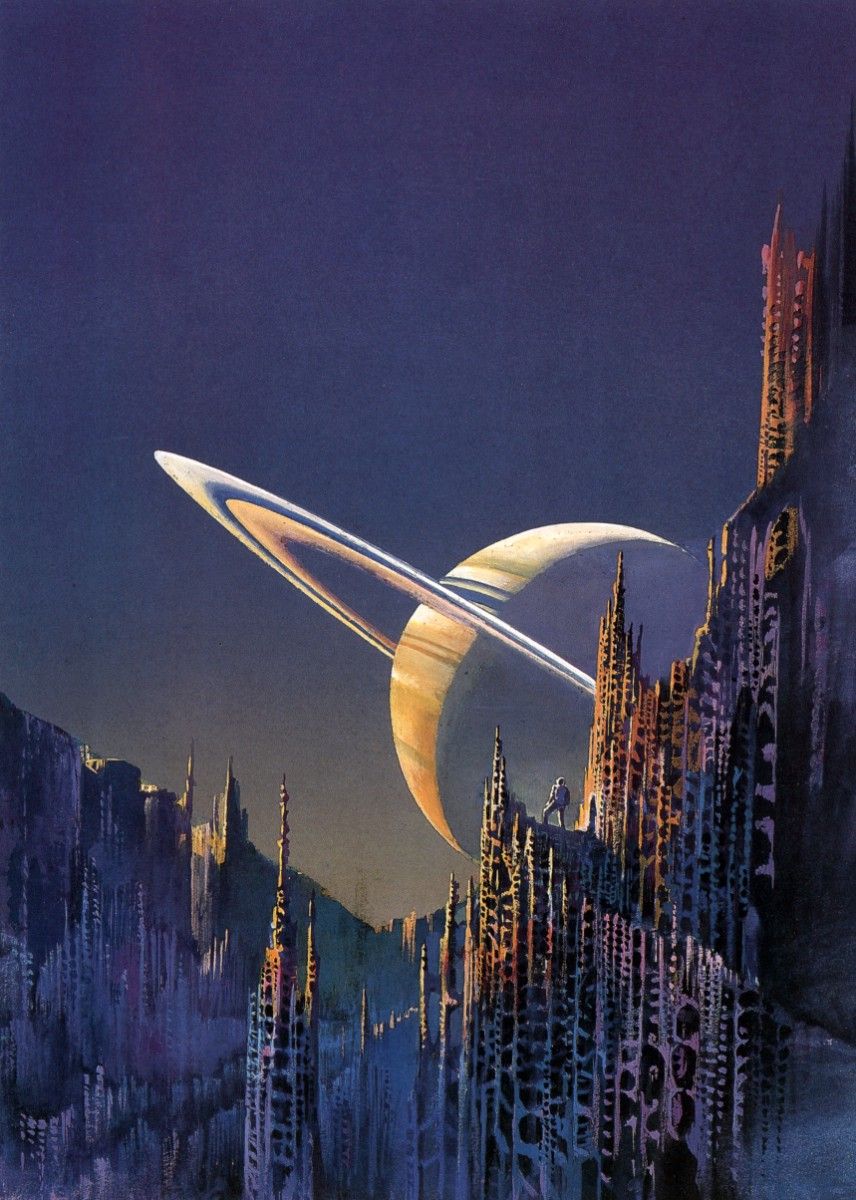 Bruce Pennington, Quest for the Future by A.E. van Vogt, NEL 1972.
