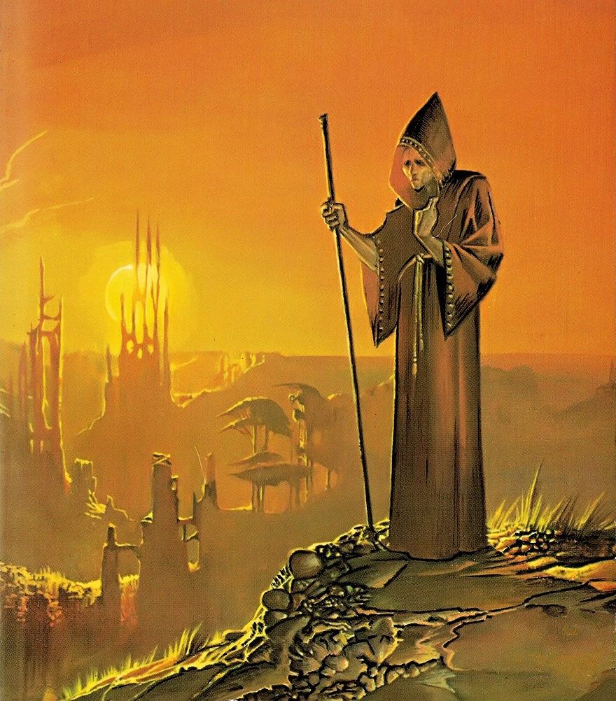 Bruce Pennington, The Black Druid by Frank Belknap Long, Panther 1975.