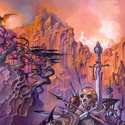 Bruce Pennington, The Sunset Warrior by Eric van Lustbader 1980.