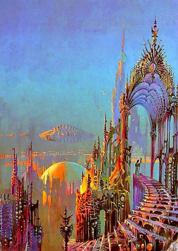 Bruce Pennington, The World of Null-A by A. E. Van Vogt. Sphere 1976.