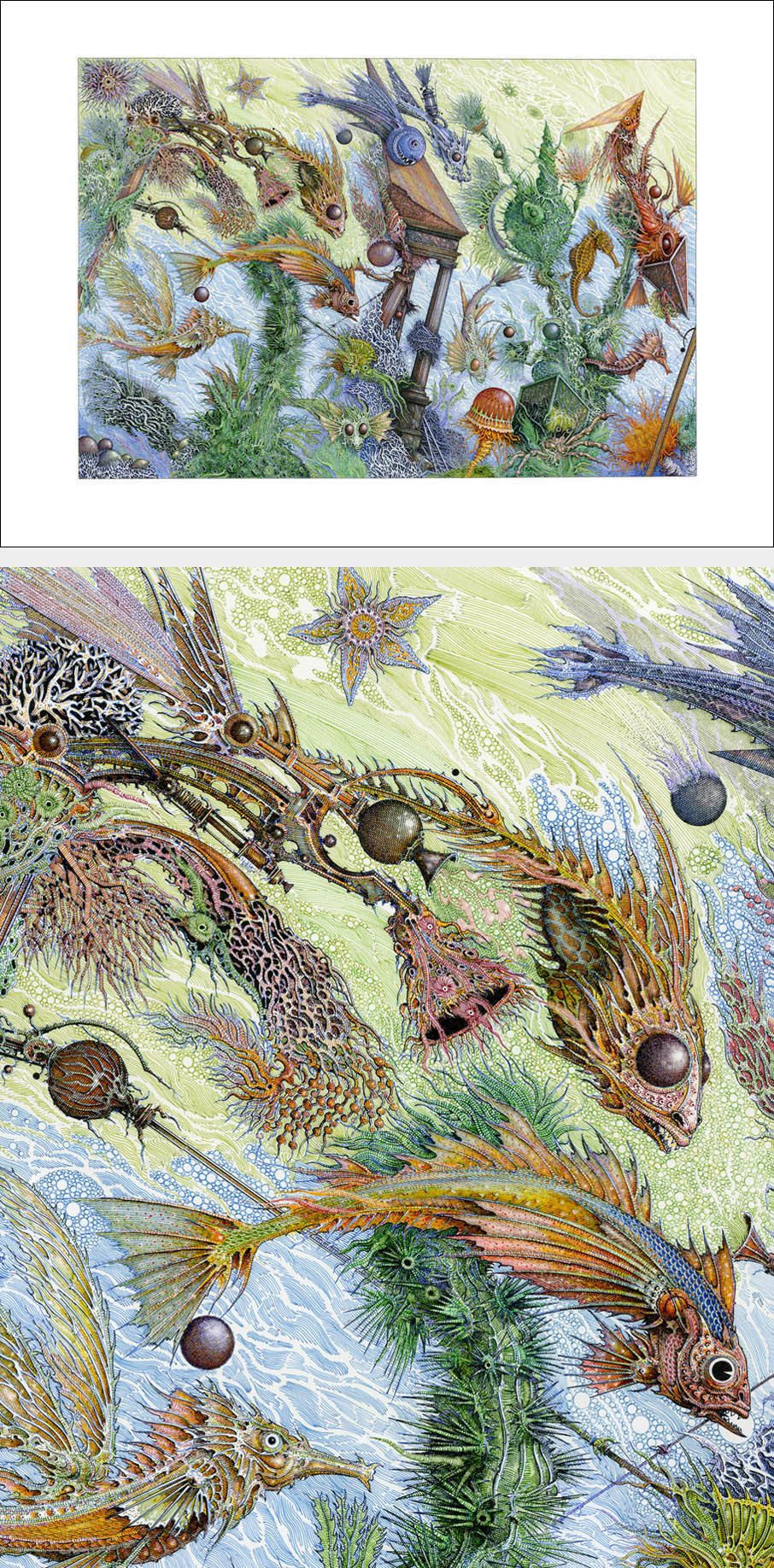 Ian Miller's visual Art By Ian Miller