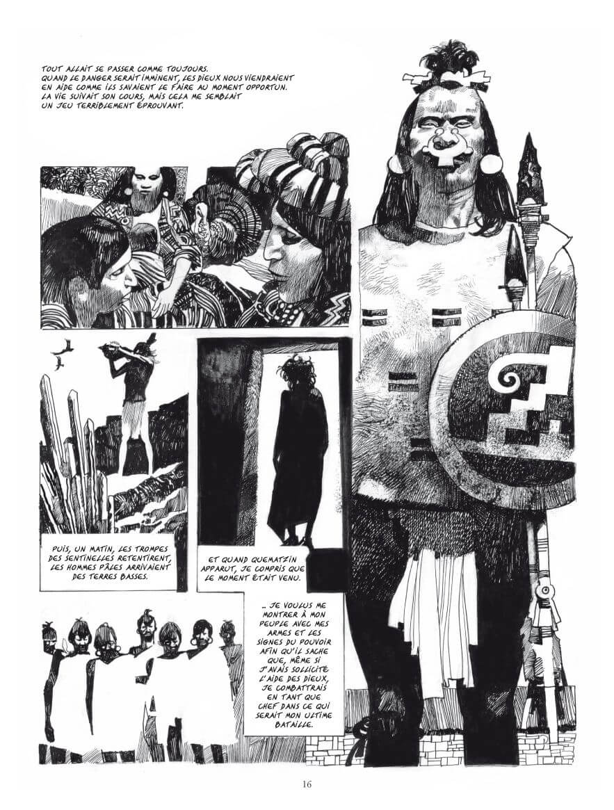 Sergio Toppi's visual Art Chapungo - planche 1