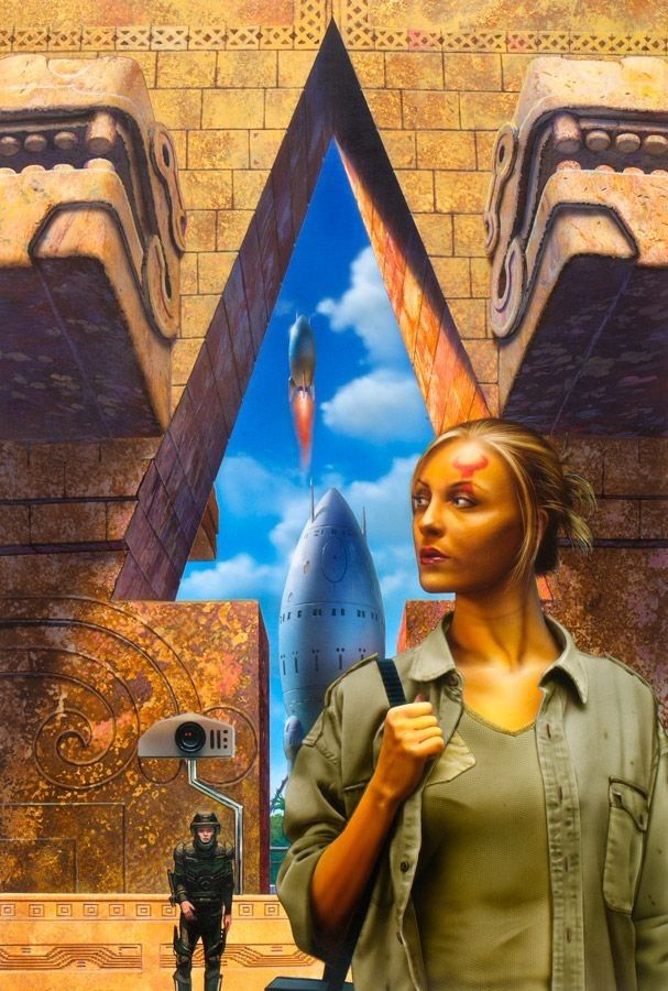 Chris Moore, The Wasteland of Flint by Thomas Harlan 2003.