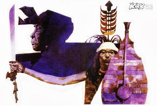 Sergio Toppi's visual Art Coleccionista de Imagenes: Sergio Toppi Portadas para la Revista Sgto. Kirk