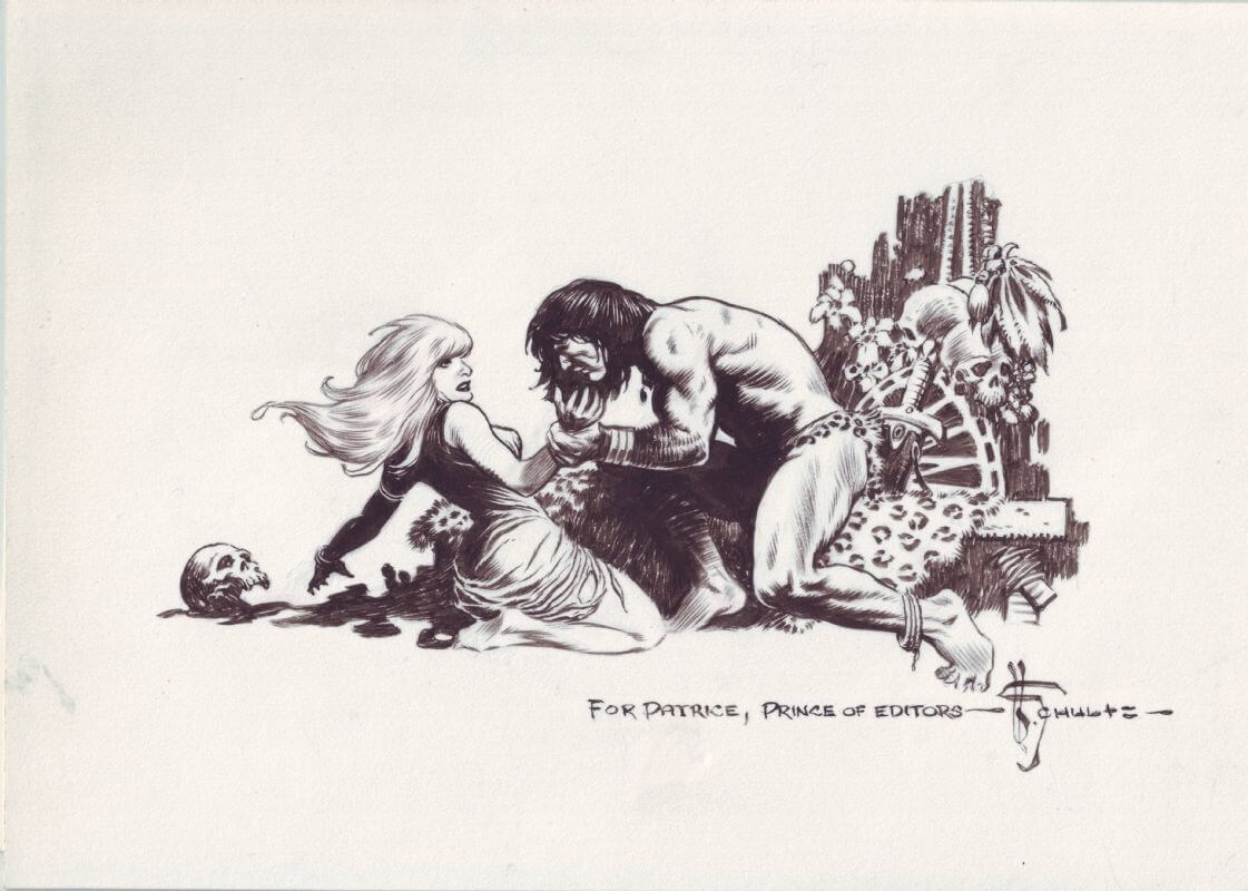 Mark Schultz's visual Art Conan by Mark Schultz Comic Art