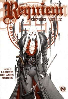 Olivier Ledroit's Visionary Art Couverture Requiem Chevalier Vampire, tome 08 : La Reine des Âmes Mortes