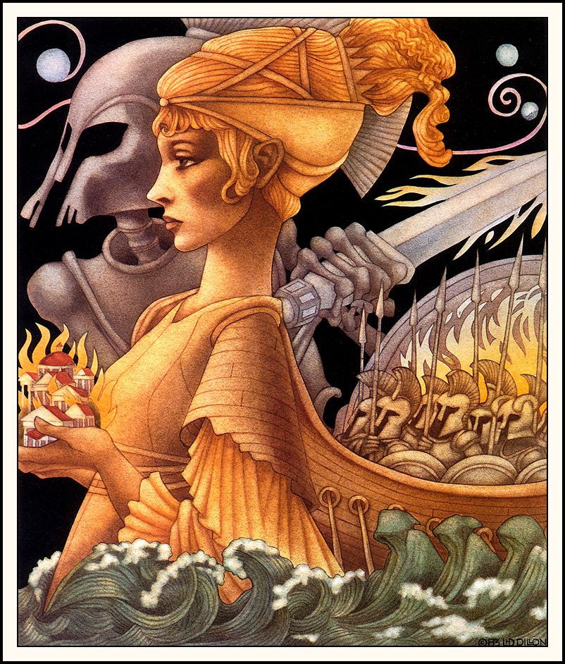 Leo and Diane Dillon's visual Art Cover art by Leo & Diane Dillon for 