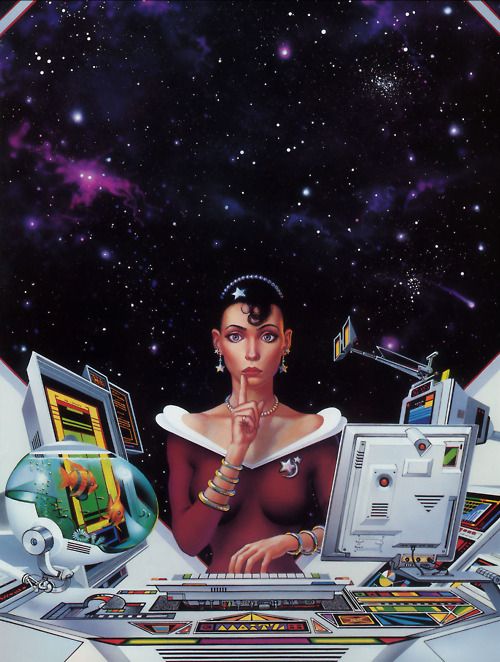 Don Maitz's visual Art Cover art for C. J. Cherryh’s Cyteen III: The Vindication by Don Maitz