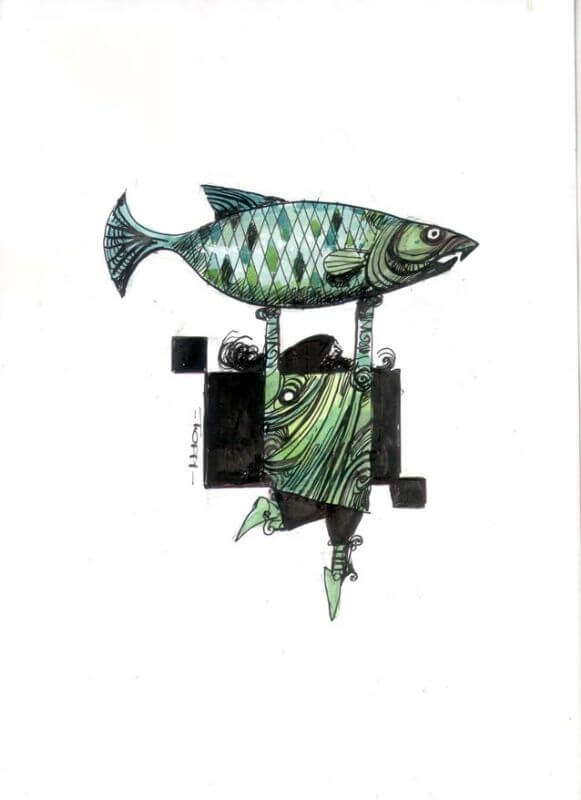 Sergio Toppi's visual Art DIVERTISSEMENT - Papel / 5 Comic Art