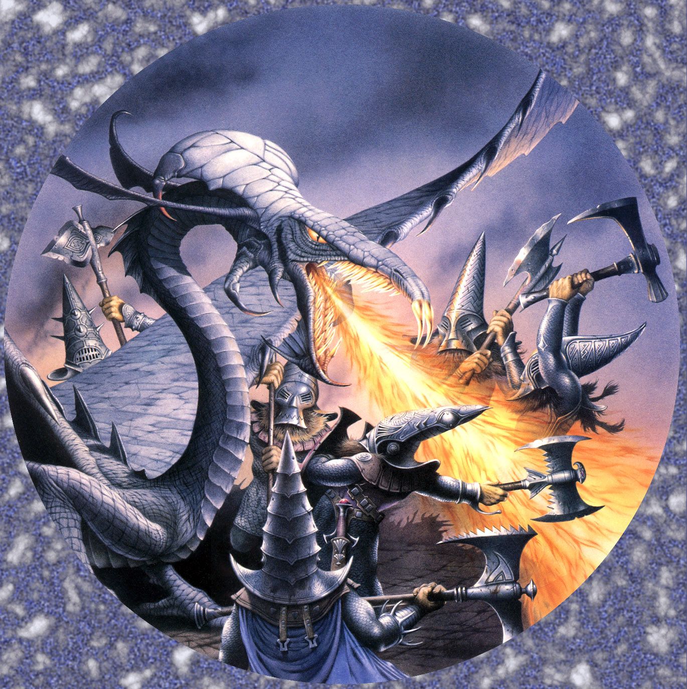 DWARVES BY RODNEY MATTHEWS