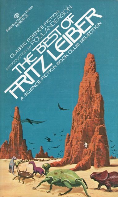 Dean Ellis, The Best of Fritz Leiber, 1974, illustrating The Big Trek.