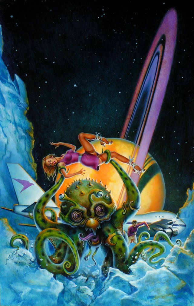 Don Maitz's visual Art Don Maitz - STARSMASHERS OF THE GALAXY RANGERS