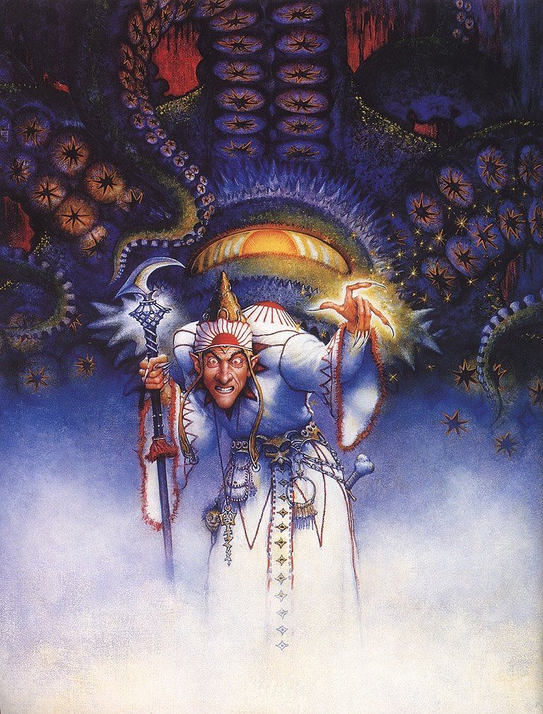 Don Maitz's visual Art Don Maitz - The wizard