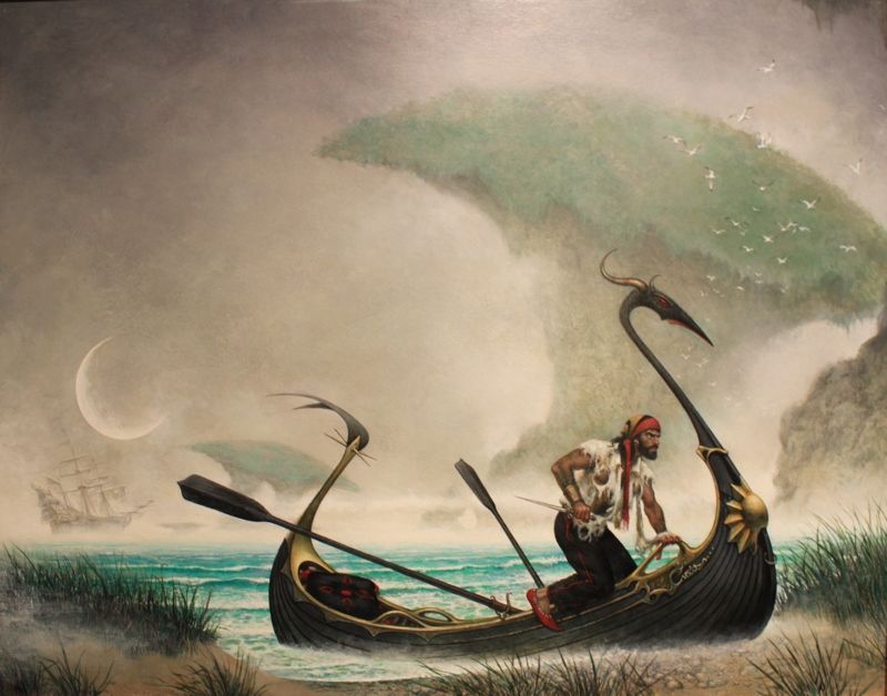 Don Maitz's visual Art Don Maitz - Unknown Shores