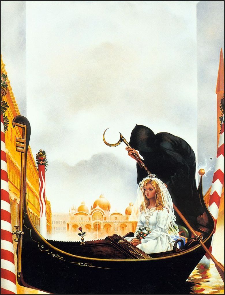 Don Maitz's visual Art Don Maitz, Charon in Venice.